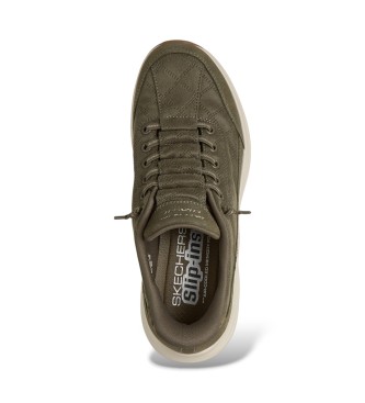 Skechers Sneakers Slip-Ins: Contour Foam - Cozy Fit Natural Ease verde oliva