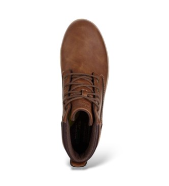 Skechers Waterproof kängor Relaxed Fit: Garlan - Deno brun