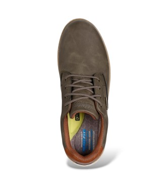 Skechers Sneakers Waterproof Relaxed Fit: Garlan - Pryor marrone verdastro