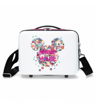 Joumma Bags Neceser ABS Minnie Sunny Day Flores rosa -29x21x15cm-