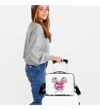 Joumma Bags Toaletna torbica ABS Minnie Sunny Day Flowers roza -29x21x15cm
