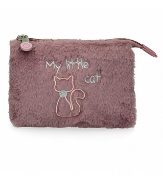 Enso Enso My little cat purse -14x10x3.5cm- Lilac