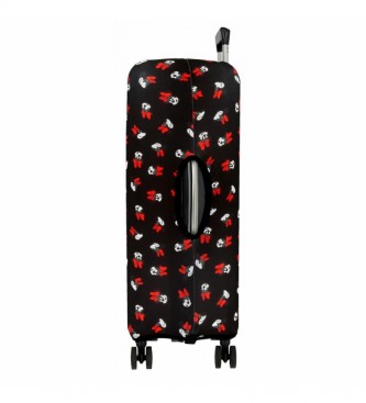 Joumma Bags Cover for medium suitcase Minnie black -48x60x26cm