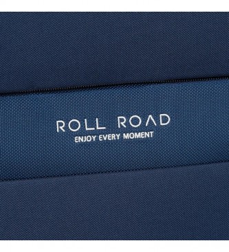 Roll Road Valigia cabina blu Roll Road Abey -40x55x20cm-