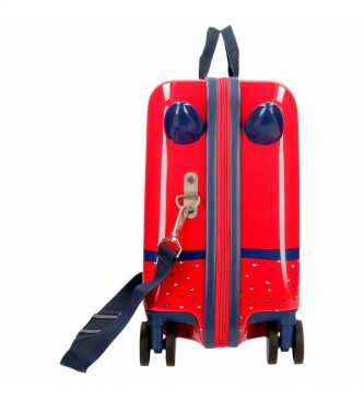 Joumma Bags Happy Mickey children's suitcase with multidirectional wheels -38x50x20cm