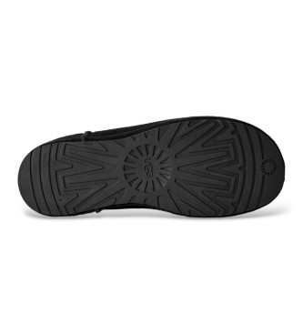 UGG Classic Mini Enwrap Leather Boots black