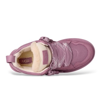 UGG Lowmel pink Leather Sneakers