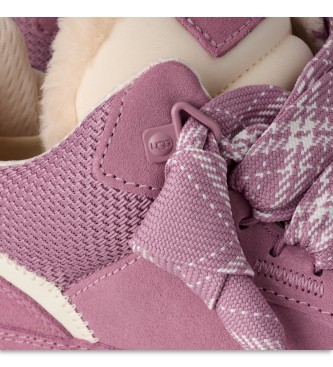 UGG Lowmel pink Leather Sneakers