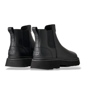 UGG Botines de Piel Chelsea Lug negro