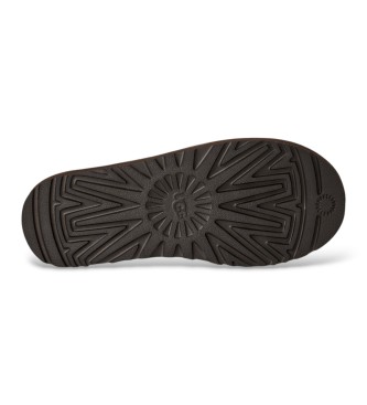 UGG Brown Ellis Nubuck Loafer Leather Moccasins