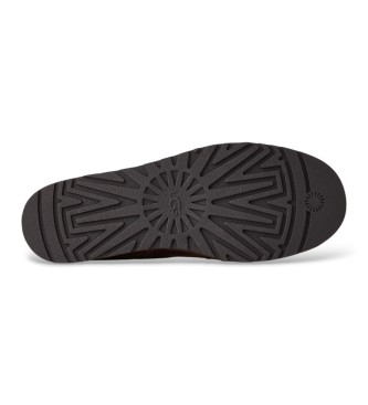 UGG Usnjeni mokasini Zora Loafer temno rjave barve