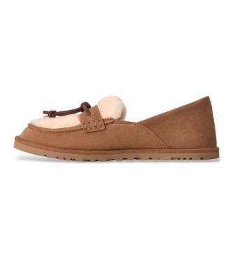 UGG Mocassini in Pelle Zora Loafer marrone