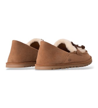 UGG Mocassini in Pelle Zora Loafer marrone