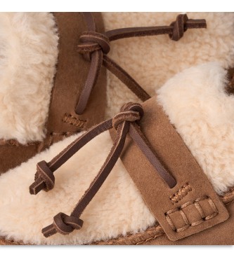 UGG Mocassini in Pelle Zora Loafer marrone