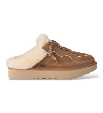 UGG Sneakers in Pelle Lowmel Mule marrone