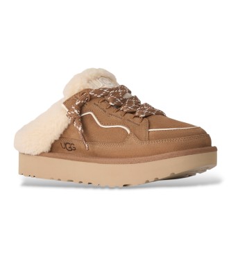 UGG Sneakers in Pelle Lowmel Mule marrone