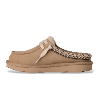 UGG Tasman Mule lædersko i beige