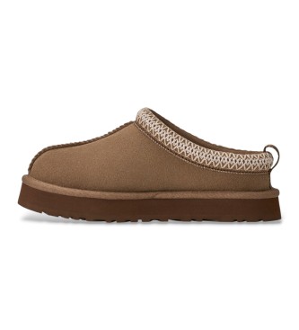 UGG Tazz brown Leather Slippers