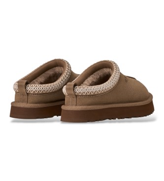 UGG Tazz brown Leather Slippers