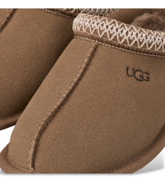 UGG Tazz brown Leather Slippers