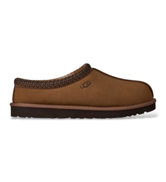 UGG Tasman II Nubuck brown leather slippers