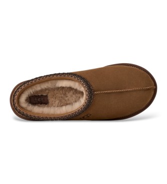 UGG Tasman II Nubuck brown leather slippers
