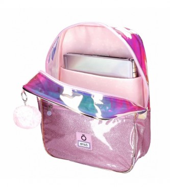 Enso Mochila Enso Super Girl School Backpack com suporte para computador -32x43x15cm