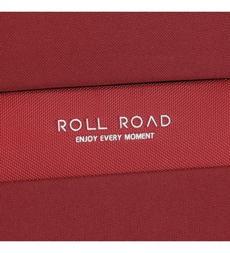 Roll Road Cabine caso Roll Road Road Royce 55cm Vermelho -40x55x55x20cm