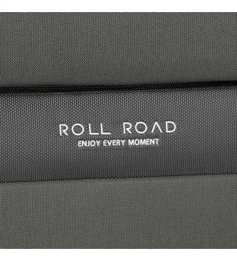 Roll Road Medium suitcase Roll Road Royce 66cm Grey -43x66x26cm