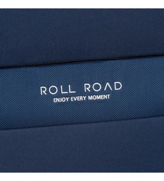 Roll Road Srednji kovček Roll Road Royce 66 cm modri -43x66x26cm