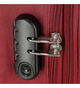 Roll Road Valise moyenne Rouleau Route Royce 66cm Rouge -43x66x26x26cm