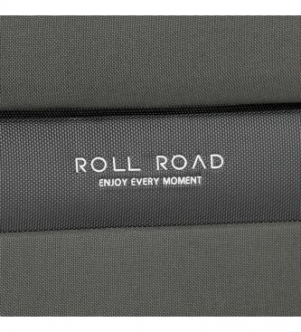 Roll Road Grande valise Rouleau Route Royce 76cm Gris -48x76x29x29cm