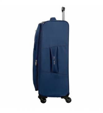 Roll Road Large suitcase Roll Road Royce 76cm Blue -48x76x29cm