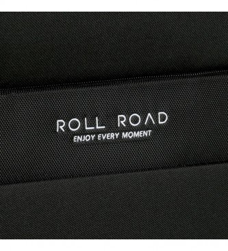 Roll Road Roll Road Royce luggage set 55-66-76cm Black -40x55x20cm