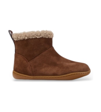 Camper Rug mockasiner i mocka, brun