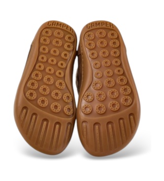 Camper Rug mockasiner i mocka, brun