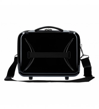 Joumma Bags Neceser ABS Mickey Adaptable Letras negra -29x21x15cm-