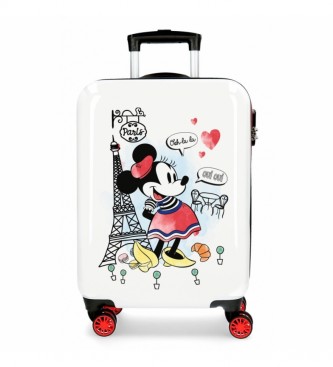 Joumma Bags Caixa de cabina Minnie Around the World Paris -38x55x55x20cm