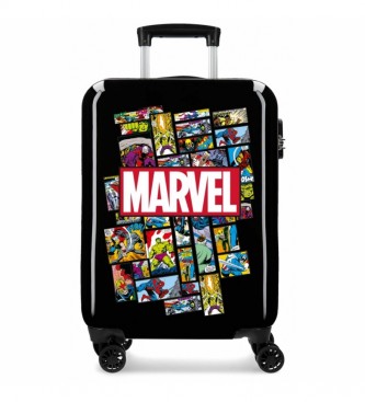Disney Valigia cabina rigida Comic Marvel 55cm Nera