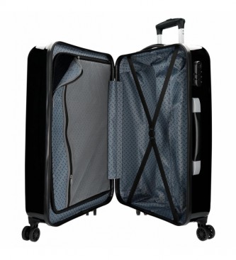 Disney Marvel Comic Medium Suitcase Rigid 68cm Black