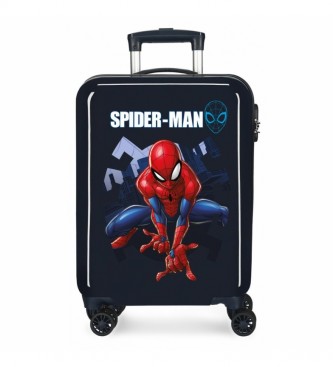 Disney Spiderman Action Cabin Case Rigid Action 55cm Blue