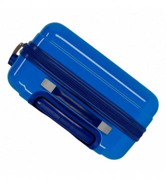 Joumma Bags Lightning McQueen Blue Rigid Cabin Case -38x55x20 cm