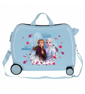 Joumma Bags Suitcase Frozen Confie na sua viagem com rodas multidireccionais -38x55x55x20 cm