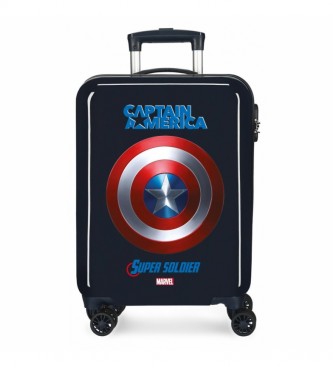 Joumma Bags Cabin Suitcase Capitan America rgida 55cm -38x55x55x20 cm