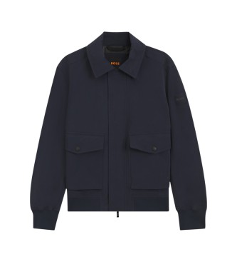 BOSS Giacca Bomber Ocruise blu navy