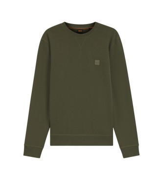 BOSS Grøn Westart-sweatshirt