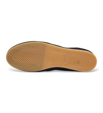 BOSS Zapatillas de piel Lineor Lowp marino