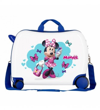 Joumma Bags Children's suitcase 2 wheels multidirectional Minnie Good Mood multicolor -38x50x20cm