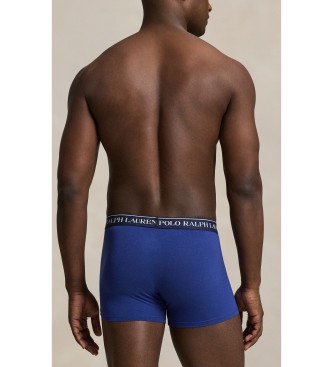 Polo Ralph Lauren Set 5 boxer classici in cotone elasticizzato multicolore