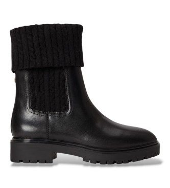 Lauren Ralph Lauren Stivaletti in pelle Allyson neri